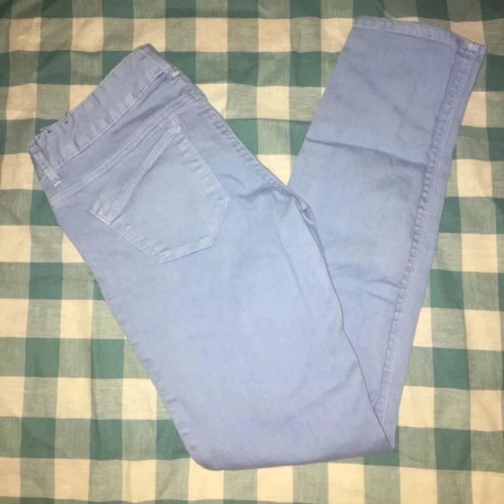 Express Blue Skinny Jeans